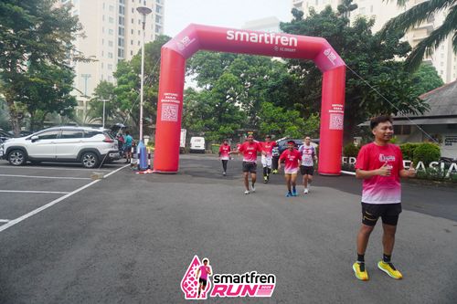 Race photo from Shakeout Run - Smartfren Run