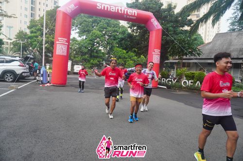 Race photo from Shakeout Run - Smartfren Run