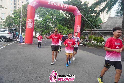 Race photo from Shakeout Run - Smartfren Run