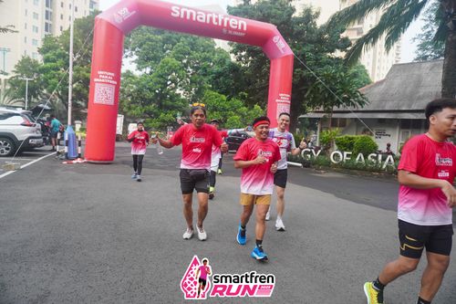 Race photo from Shakeout Run - Smartfren Run