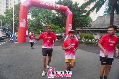 Race photo from Shakeout Run - Smartfren Run