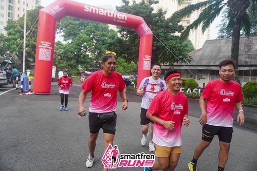 Race photo from Shakeout Run - Smartfren Run