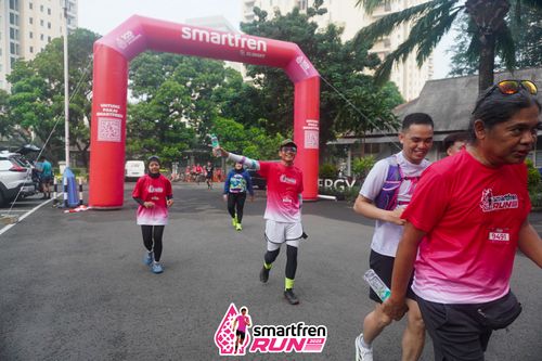 Race photo from Shakeout Run - Smartfren Run