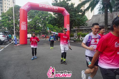 Race photo from Shakeout Run - Smartfren Run