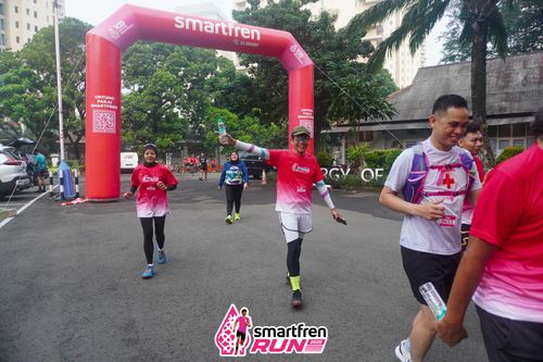 Race photo from Shakeout Run - Smartfren Run
