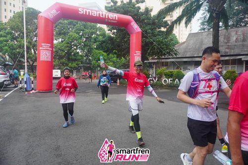 Race photo from Shakeout Run - Smartfren Run