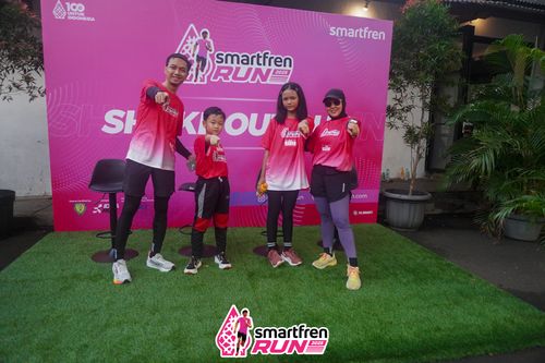Race photo from Shakeout Run - Smartfren Run