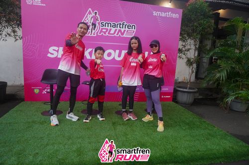 Race photo from Shakeout Run - Smartfren Run