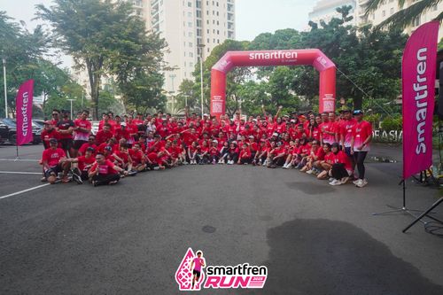 Race photo from Shakeout Run - Smartfren Run