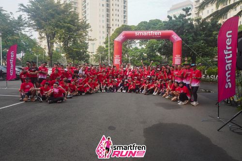 Race photo from Shakeout Run - Smartfren Run