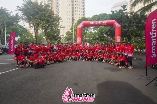 Race photo from Shakeout Run - Smartfren Run