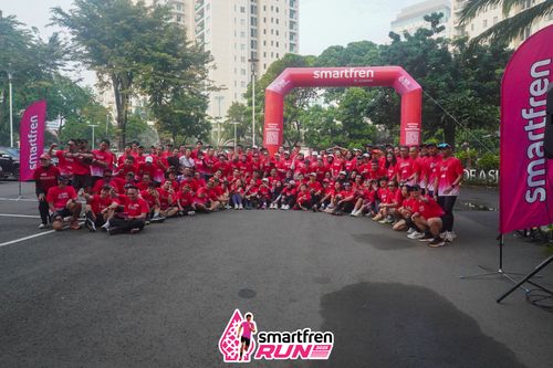 Race photo from Shakeout Run - Smartfren Run