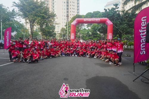 Race photo from Shakeout Run - Smartfren Run