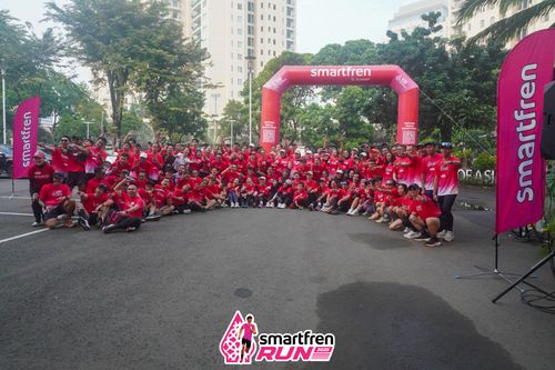 Race photo from Shakeout Run - Smartfren Run