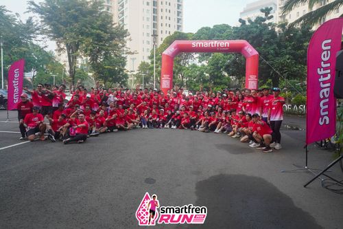 Race photo from Shakeout Run - Smartfren Run