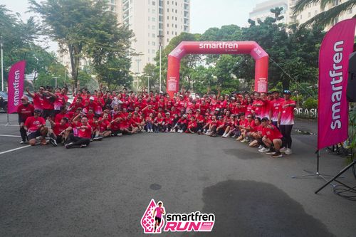 Race photo from Shakeout Run - Smartfren Run