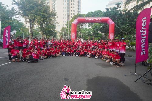Race photo from Shakeout Run - Smartfren Run