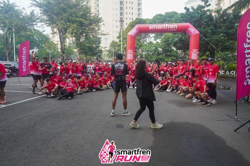 Race photo from Shakeout Run - Smartfren Run