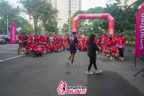 Race photo from Shakeout Run - Smartfren Run
