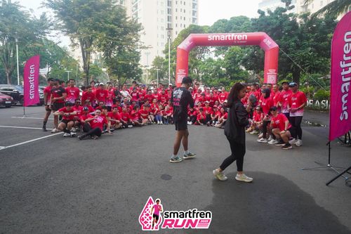 Race photo from Shakeout Run - Smartfren Run