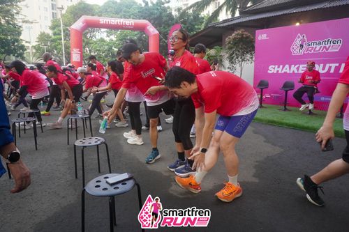 Race photo from Shakeout Run - Smartfren Run