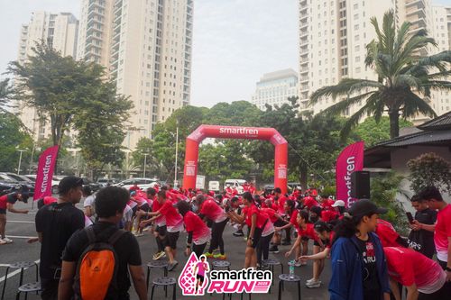 Race photo from Shakeout Run - Smartfren Run