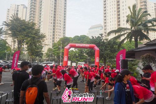 Race photo from Shakeout Run - Smartfren Run
