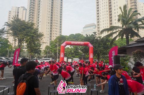 Race photo from Shakeout Run - Smartfren Run