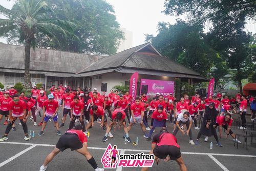 Race photo from Shakeout Run - Smartfren Run
