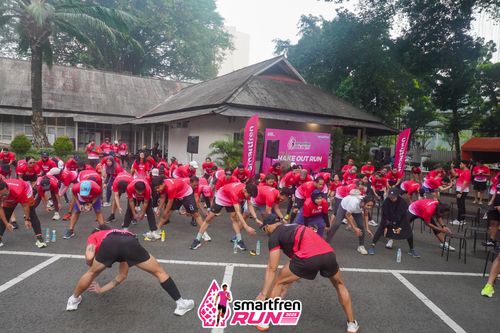 Race photo from Shakeout Run - Smartfren Run