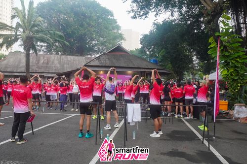 Race photo from Shakeout Run - Smartfren Run