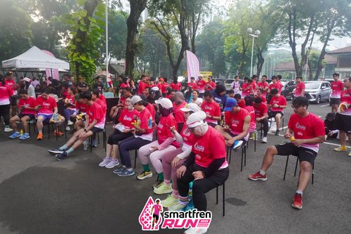 Race photo from Shakeout Run - Smartfren Run
