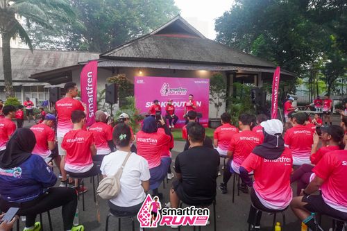 Race photo from Shakeout Run - Smartfren Run