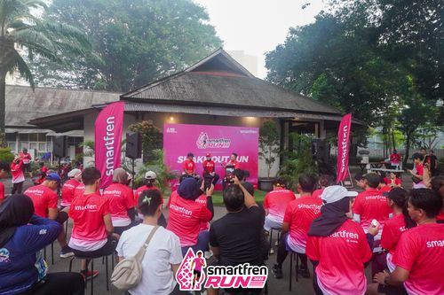 Race photo from Shakeout Run - Smartfren Run
