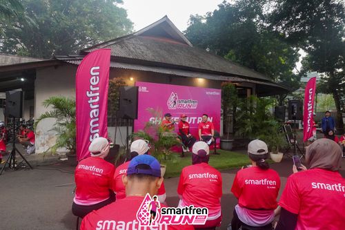 Race photo from Shakeout Run - Smartfren Run