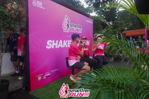 Race photo from Shakeout Run - Smartfren Run