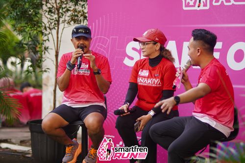 Race photo from Shakeout Run - Smartfren Run