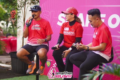 Race photo from Shakeout Run - Smartfren Run