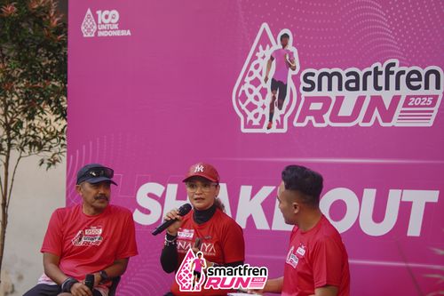 Race photo from Shakeout Run - Smartfren Run