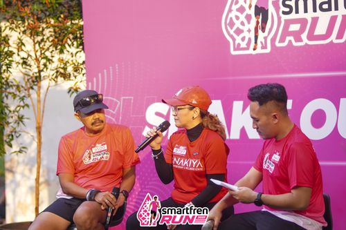 Race photo from Shakeout Run - Smartfren Run