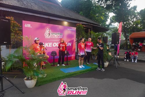 Race photo from Shakeout Run - Smartfren Run