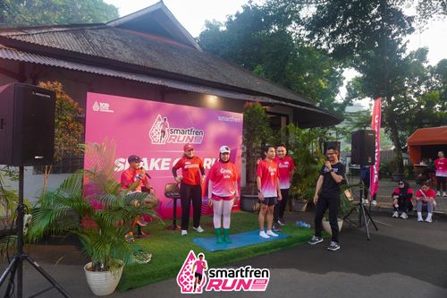 Race photo from Shakeout Run - Smartfren Run