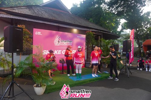 Race photo from Shakeout Run - Smartfren Run