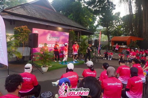 Race photo from Shakeout Run - Smartfren Run