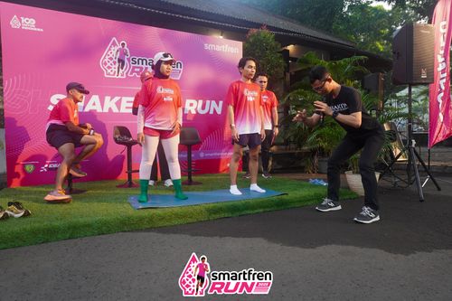 Race photo from Shakeout Run - Smartfren Run