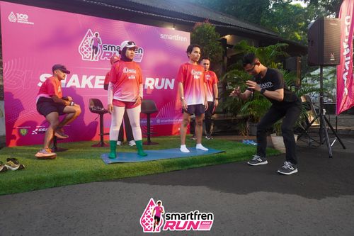 Race photo from Shakeout Run - Smartfren Run