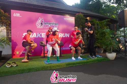 Race photo from Shakeout Run - Smartfren Run