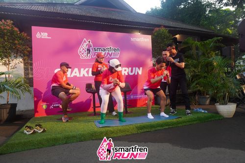 Race photo from Shakeout Run - Smartfren Run