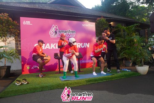 Race photo from Shakeout Run - Smartfren Run