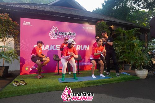 Race photo from Shakeout Run - Smartfren Run